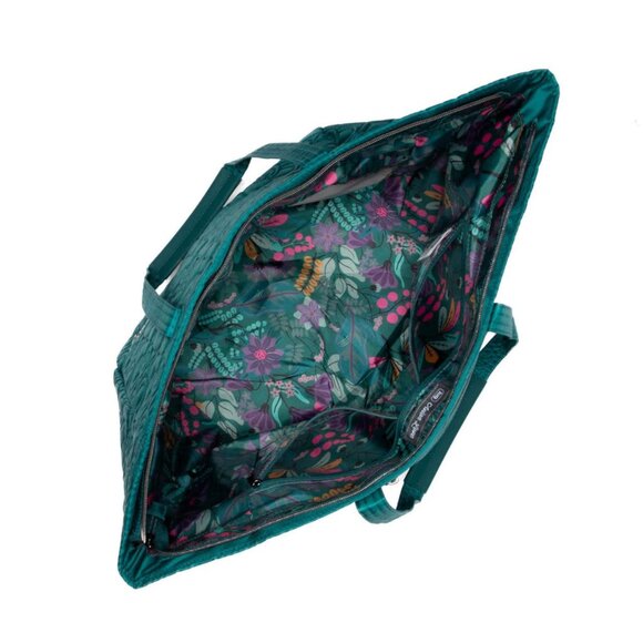 Lug Avion Love Carry-All Tote Bag Teal Green - Picture 5 of 10